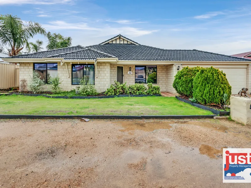 Large family home with powered workshop