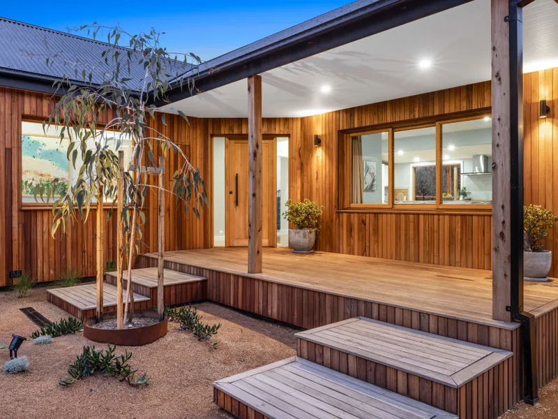 Coastal Luxury with Bay & Farmland Vistas
