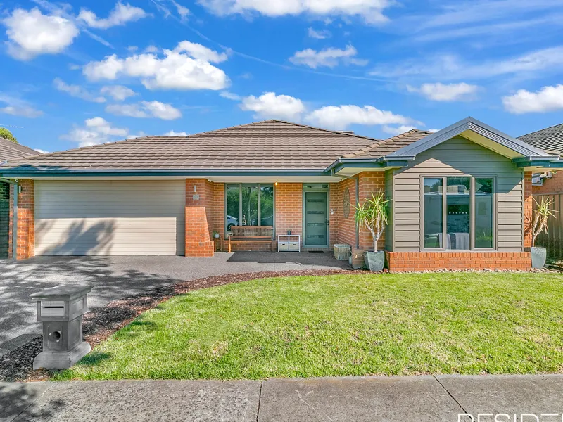 East-facing home with a large backyard!