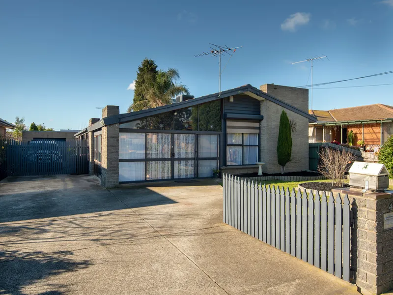 Turn the key and move straight in.