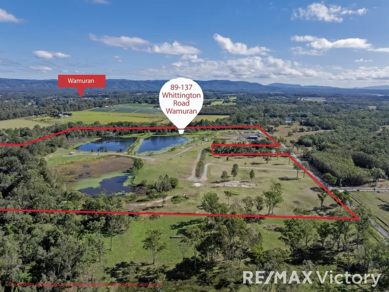 Hidden Paradise - Prime Location - Incorporating Lifestyle & Business - 51.74 Acres Wamuran!