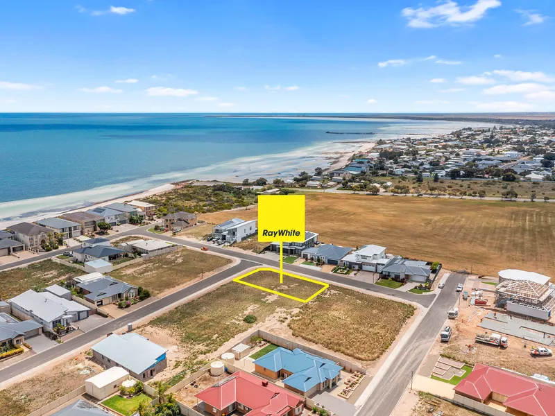 Stunning location at Port Hughes and also on a corner allotment