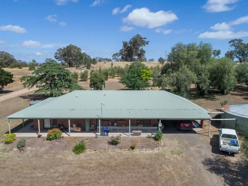 Approx 34 acres with 3BR ranch style home. Private and Peaceful with stunning 360 degree rural views!