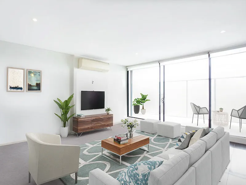 Spacious West Facing Apartment