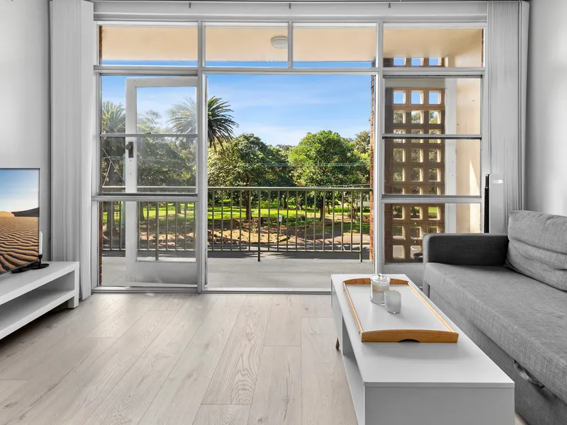 Fantastic park-side opportunity with a car space
