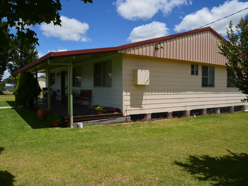 Village life with rural views