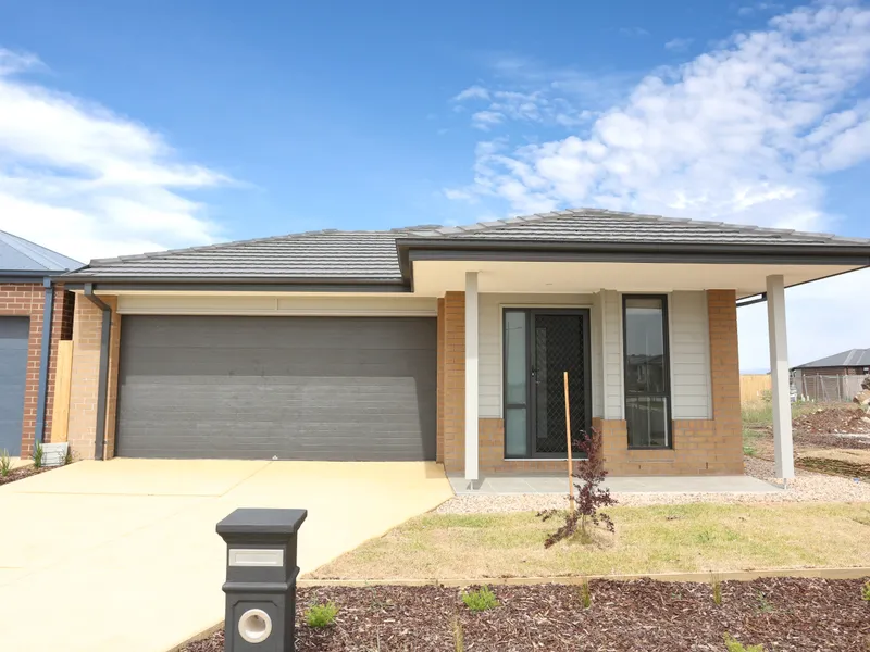 Brand new four bedroom family home.