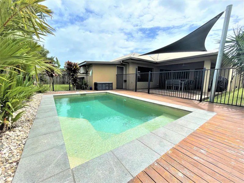 4 BEDROOM, 2 BATHROOM HOME WITH POOL & SIDE ACCESS - UNFURNISHED