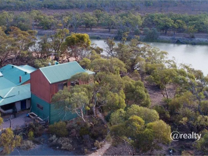 Secluded Living With 2nd Level Office Space.