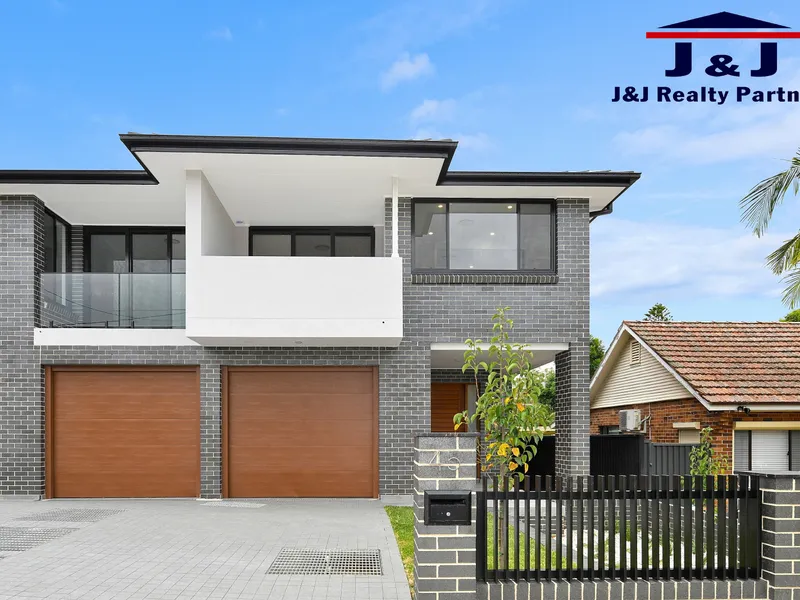 Brand new designer home defines modern architecture in sought after location