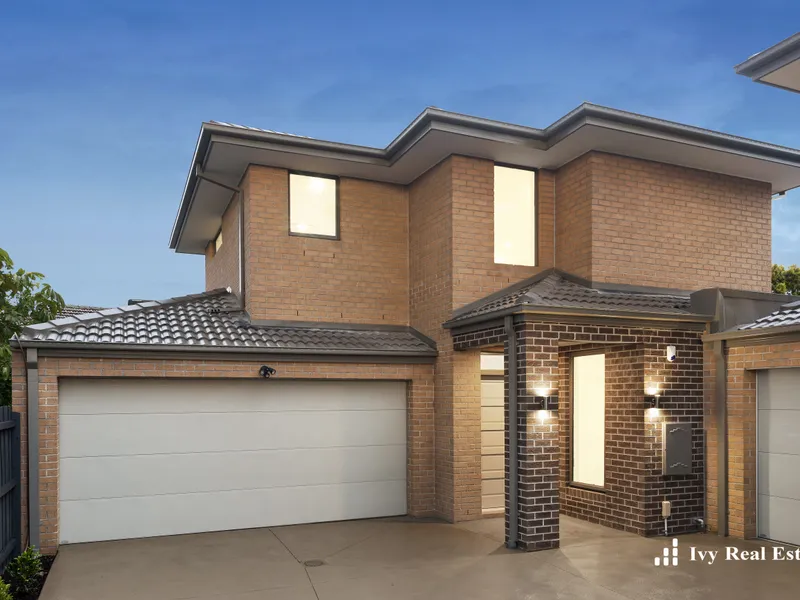 Price Reduced! Luxurious and Peaceful Prime location, attractive new brick veneer townhouse