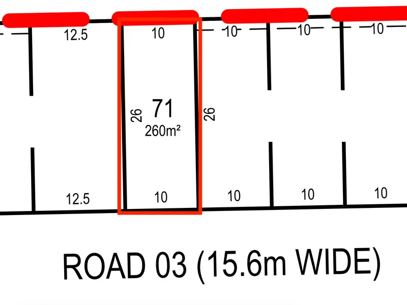 5% Deposit Only to buy this land