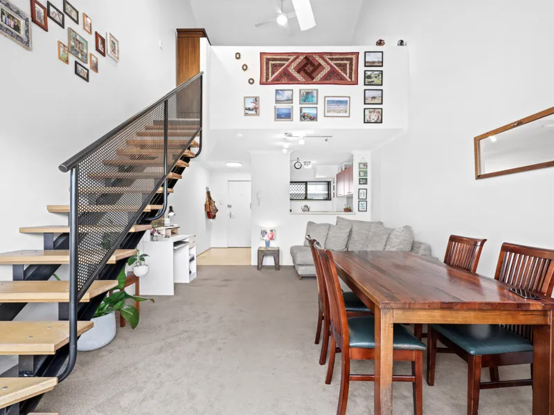 Stress free loft style living with a focus on lifestyle