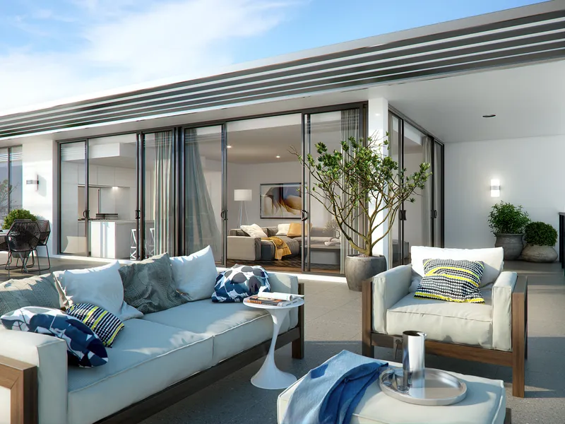 A luxurious waterside retreat
