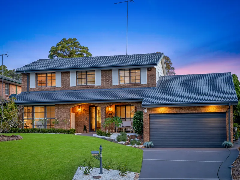 Spacious family entertainer in a peaceful setting