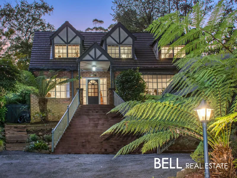 “Summerhill” – Tudor Style Elegance in a Coveted Olinda Pocket