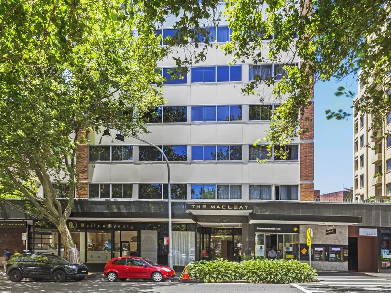 The Macleay located in the heart of Potts Point 