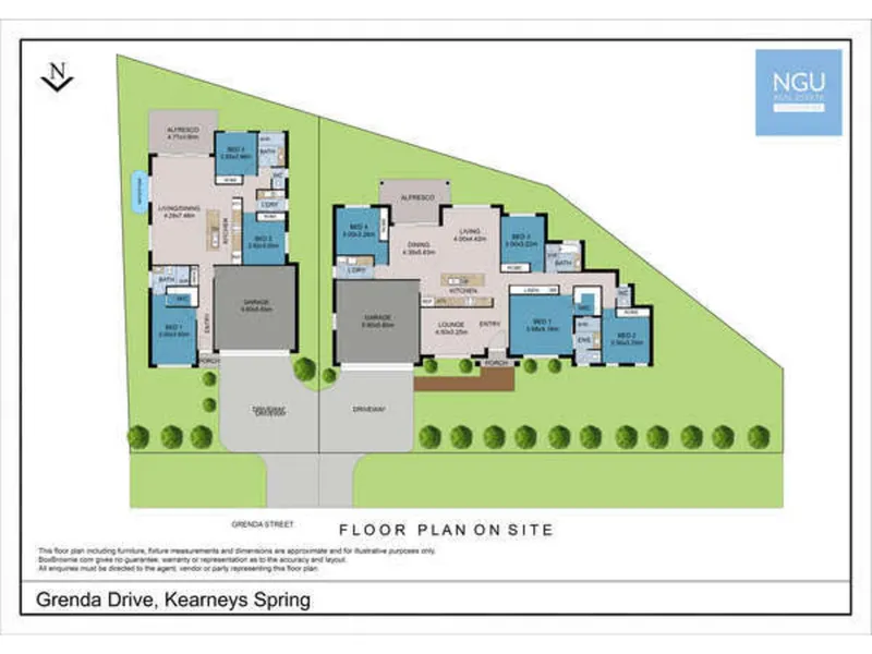 Vacant Land with Developer Approved Dual Living Plans.