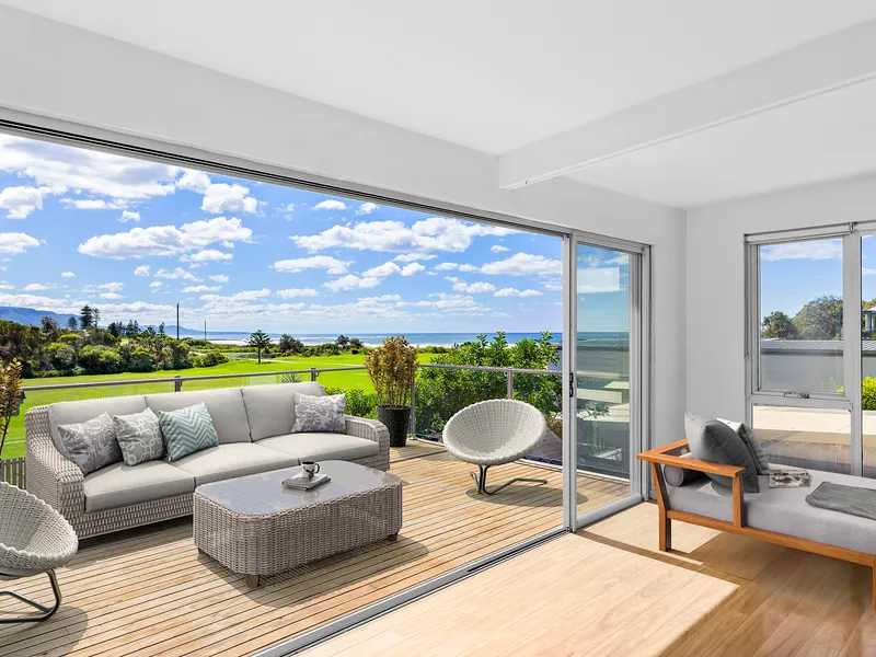 Blue Ribbon parkside home with stunning coastal views