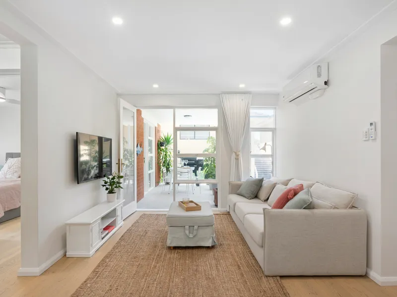 Renovated Ground Floor Oasis Steps From the Beach