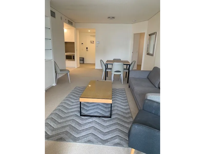 Great location! Enjoy this modern Furnished two bedroom apartment in Bowen Hills