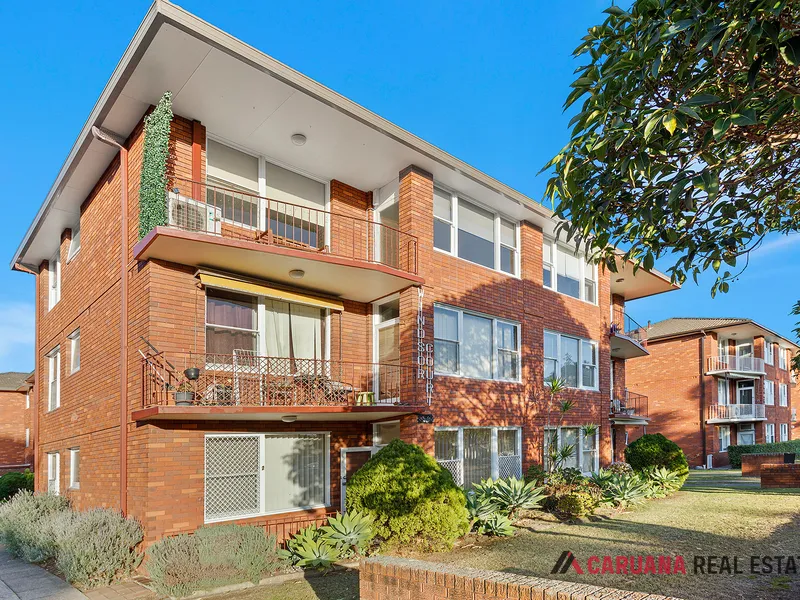 Light and bright two bedroom unit