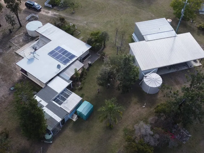 Oh the possibilities...  42 acres, 2 bedroom dwelling, sheds, dams and much more.