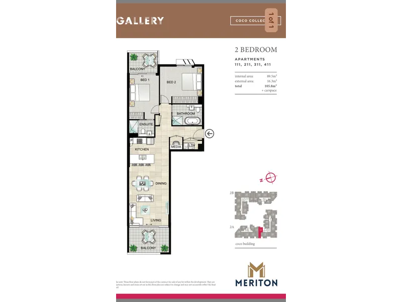 $1,130,000 Off-the-Plan apartment est. completion DEC 2018