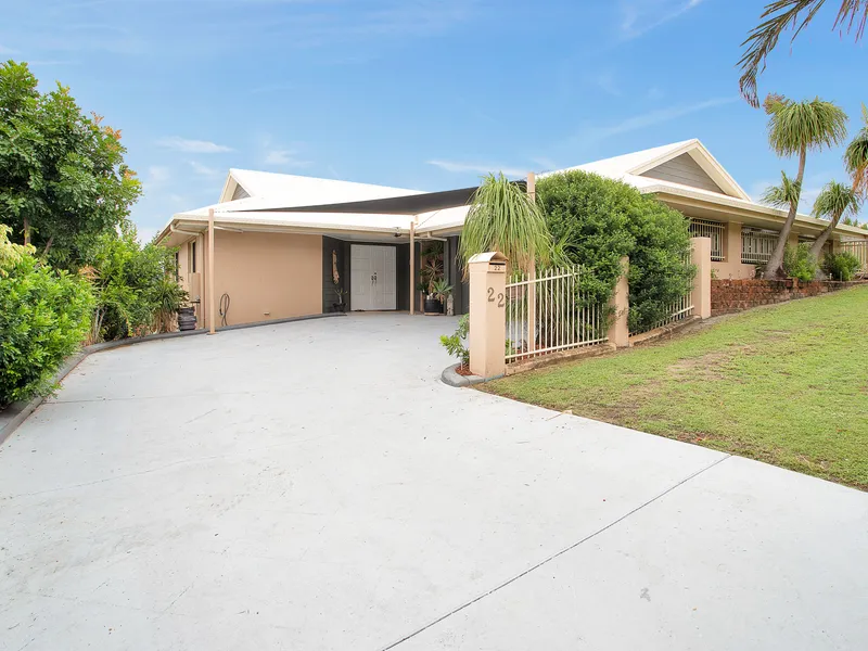 Massive family home with duel living & views