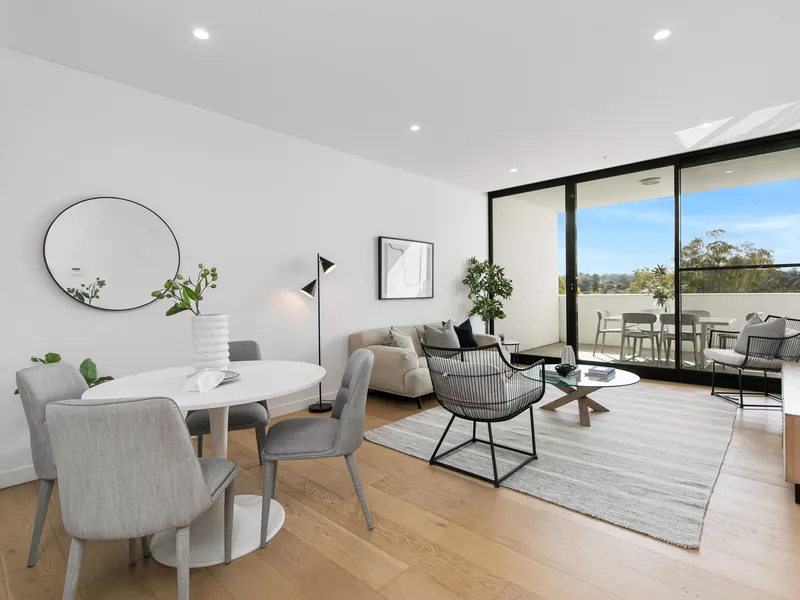 Modern, sun-filled living in an ultra-convenient location