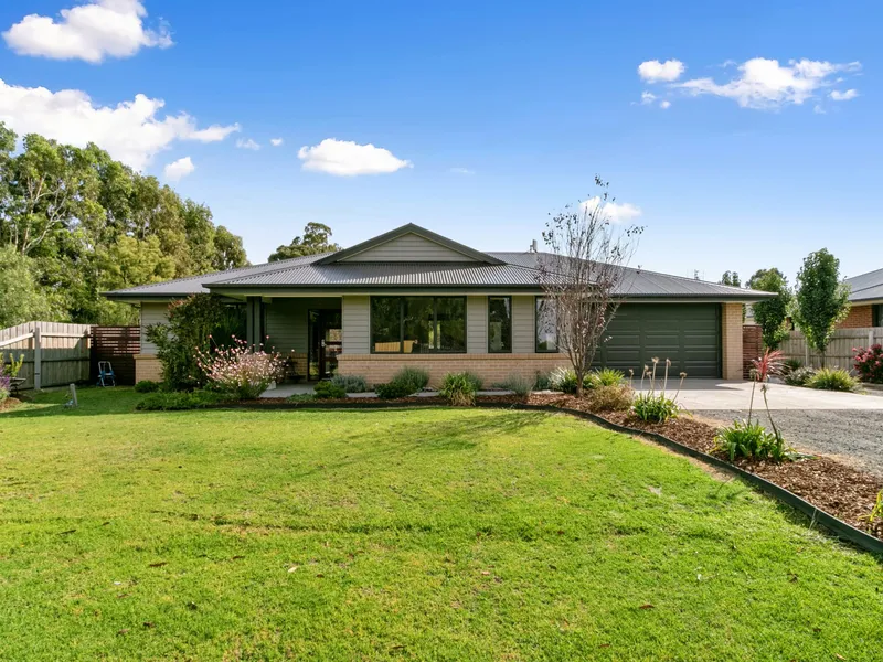 Stunning large family home with rural outlook