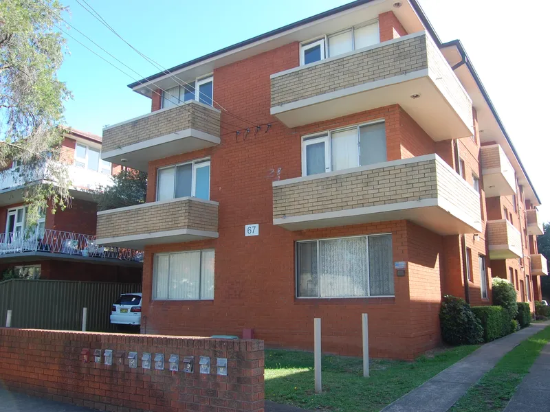 Secure 1 Bedroom Unit.