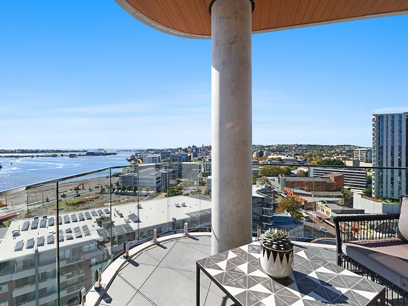 Northeastern Corner Penthouse with Captivating Views & City Central Convenience