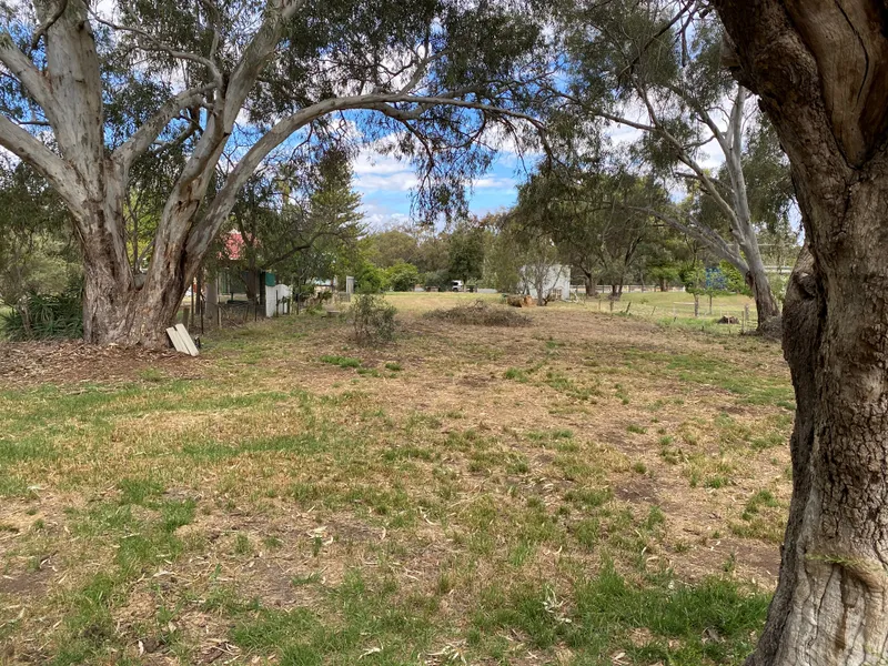 AN IDEAL BUILDING BLOCK LOCATED NEARBY THE BILLABONG CREEK IN CENTRAL JERILDERIE