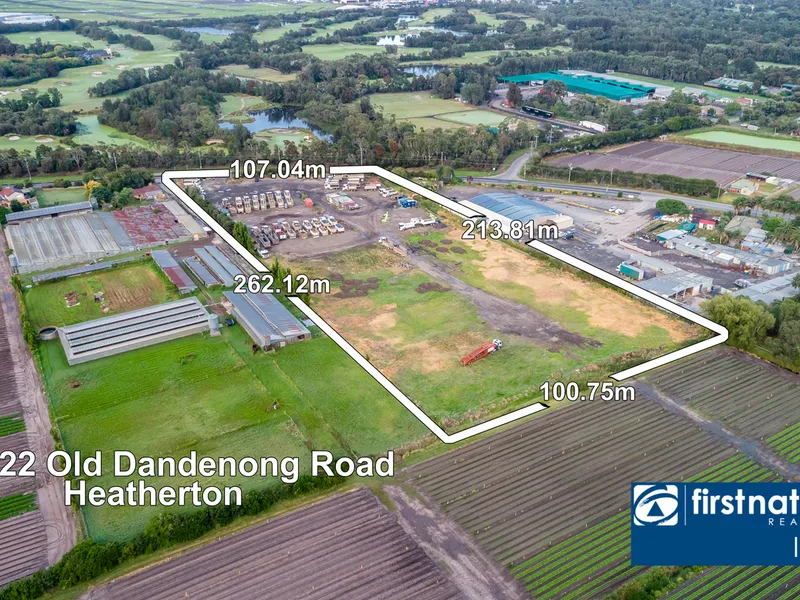 Big Farm Land with Development Potential