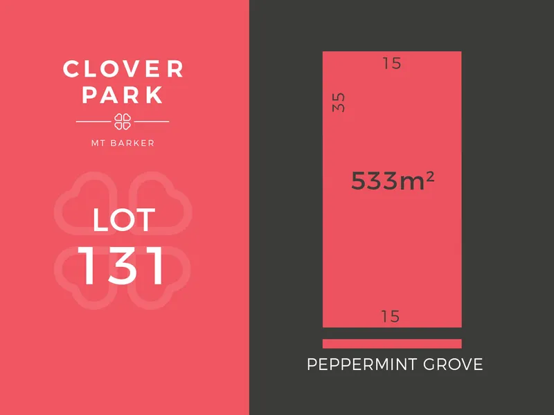 Lot 131 - Boutique Adelaide Hills Address – Available Now