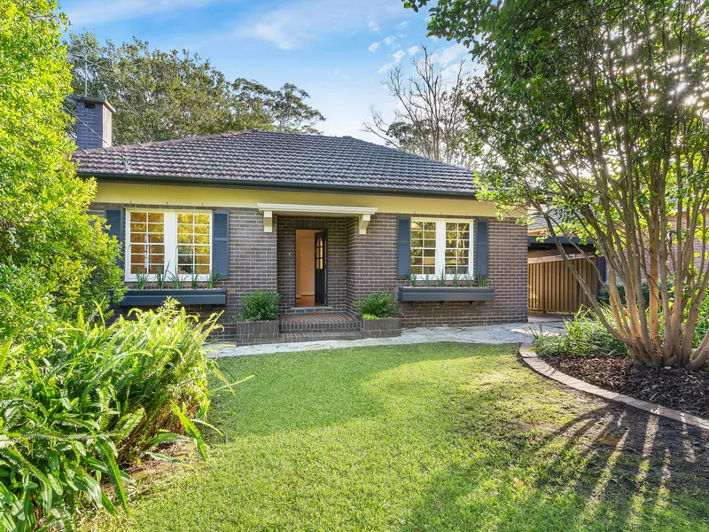Character home with a gorgeous reserve backdrop