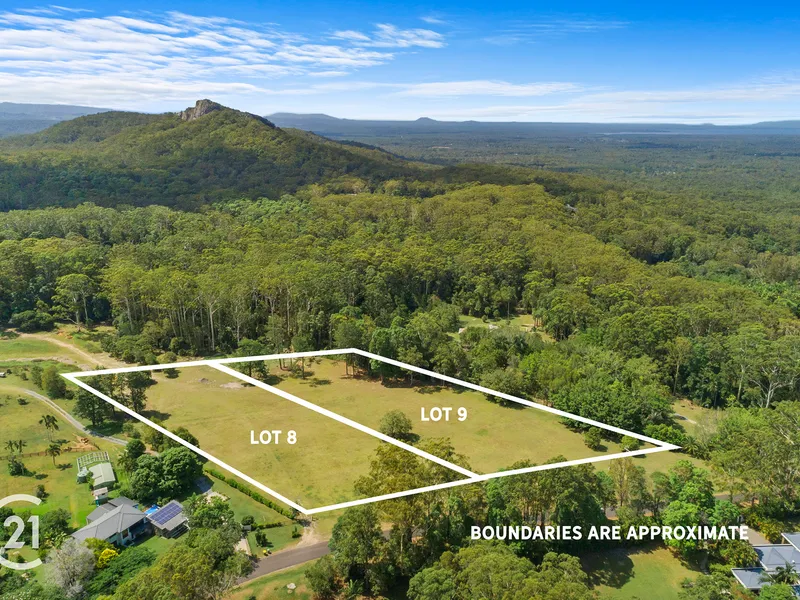 Two prized parcels of vacant land close to Noosa Heads