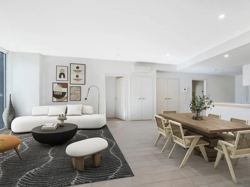 An effortless riverside lifestyle bathed in northern sun