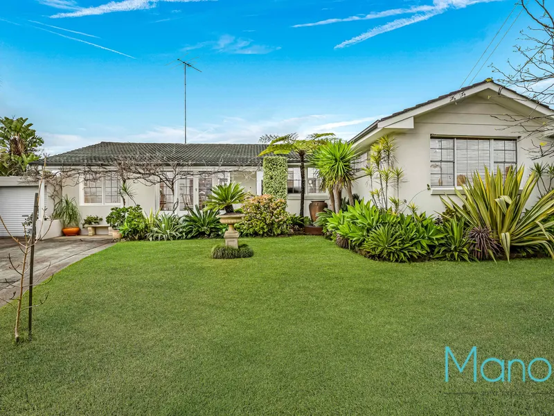 Incredibly Positioned Private Oasis Styled Charmer.