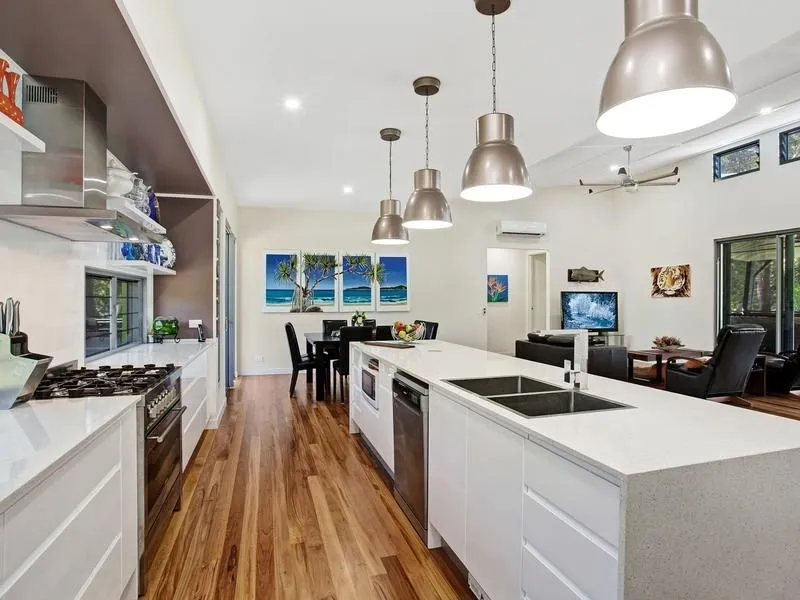 EXCLUSIVE HOME ON FLAT CORNER ACREAGE-DUAL LIVING