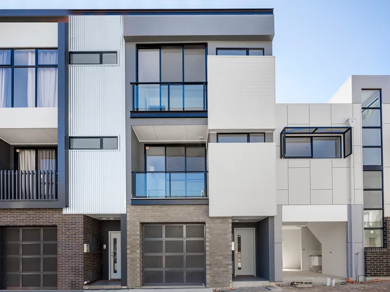 Three Levels of Living in a Brand New Terrace