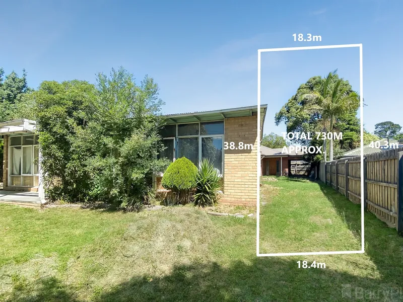 Fantastic opportunity and location.