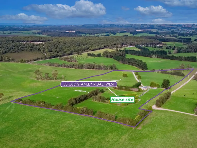 Excellent Location with 9.429 HA's and a Large Shed with Power