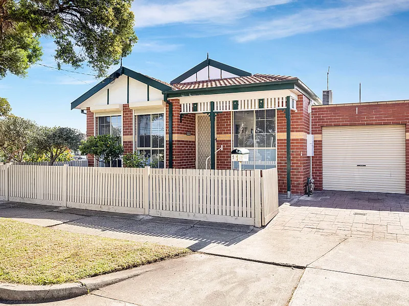 Brick Beauty on Corner Block