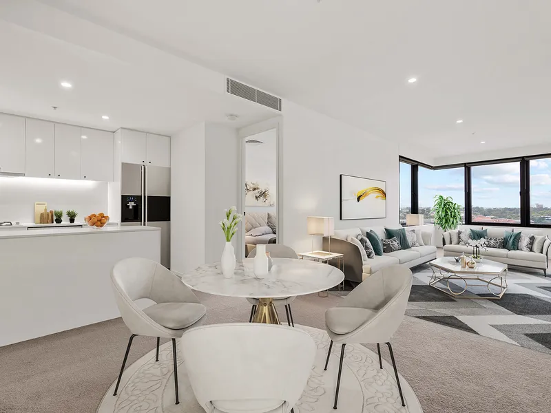 TWO BEDROOMS SPACIOUS OPEN PLAN APARTMENT, GYM, SAUNA AND SKY GARDEN