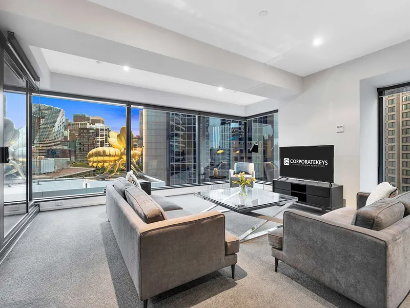 'Eureka Tower' - Fully Furnished. Stay from 1 month. Includes all utilities & Wi-Fi.