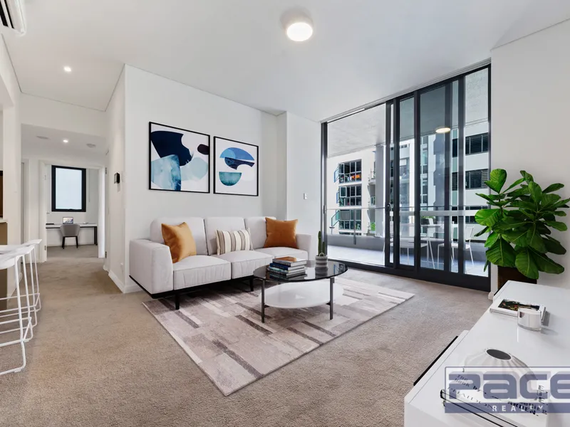 Stylish 2 bedroom apartment in the centre of enticing Wentworth Point