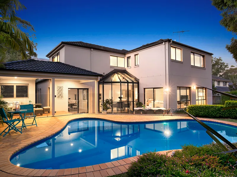 Immaculate contemporary residence on coveted east side