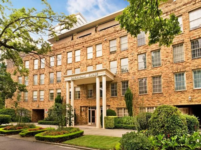 Iconic building with modern charm